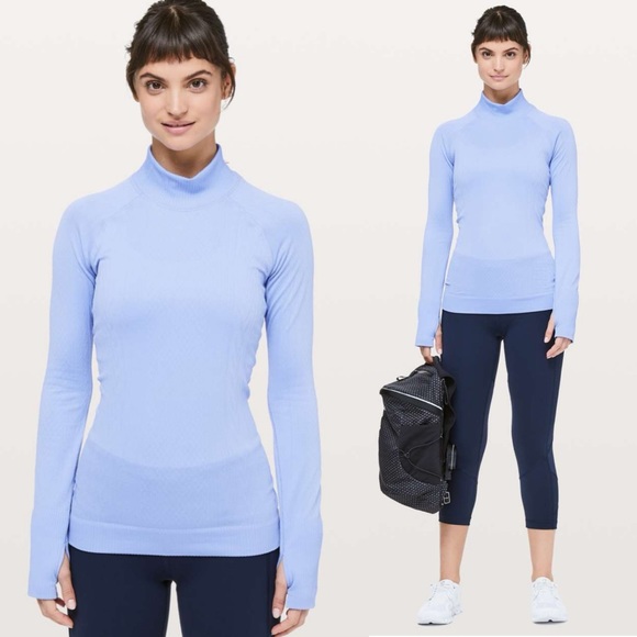 lululemon athletica Tops - Lululemon Rest Less Mock Neck